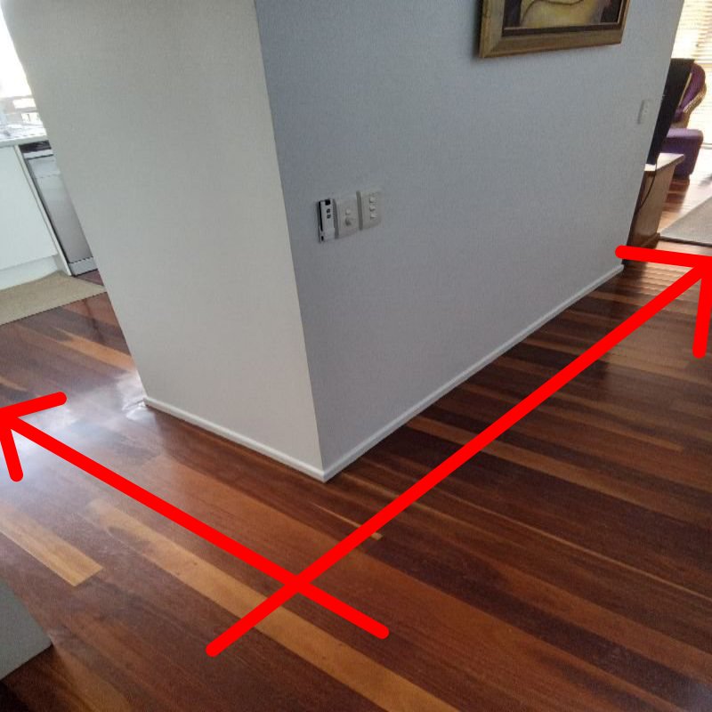 Laser Level Uneven Flooring Subsidence Audit